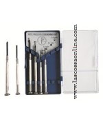 Cacciaviti da orologiaio 6 pz. (4Tg+2Cr)