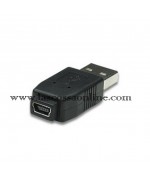 Adattatore USB A M/ mini-B 5 pin F