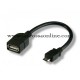 Cavo USB 2.0 OTG A F/micro B M 0.2mt