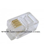Connettore a Plug telefonico 6P/6C