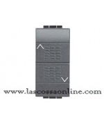 Doppio pulsante NO 10A interbloccato