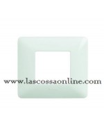 Placca 2P bianca
