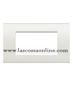 Placca 4P bianca