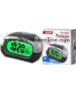 Sveglia parlante con display retroilluminato digitale
